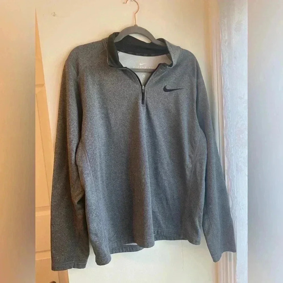 Nike Sweaters - Nike Therma Fit Quarter Zip Pullover Men’s Golf Shirt Jacket - Picture 1 of 8